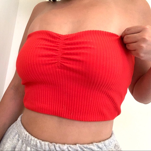 Red Wilfred Tube top - Picture 2 of 3